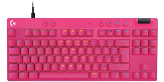 Clavier gamer LOGITECH G Pro X TKL Rapid Magenta