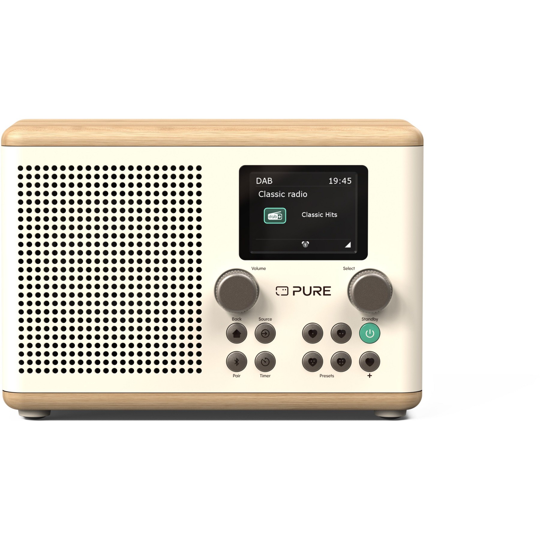 Radio DAB PURE Classic H4 Cotton White