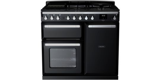 Piano de cuisson gaz FALCON ESTEL DELUXE TAB GAZ 100 CM NOIR BRILLAN