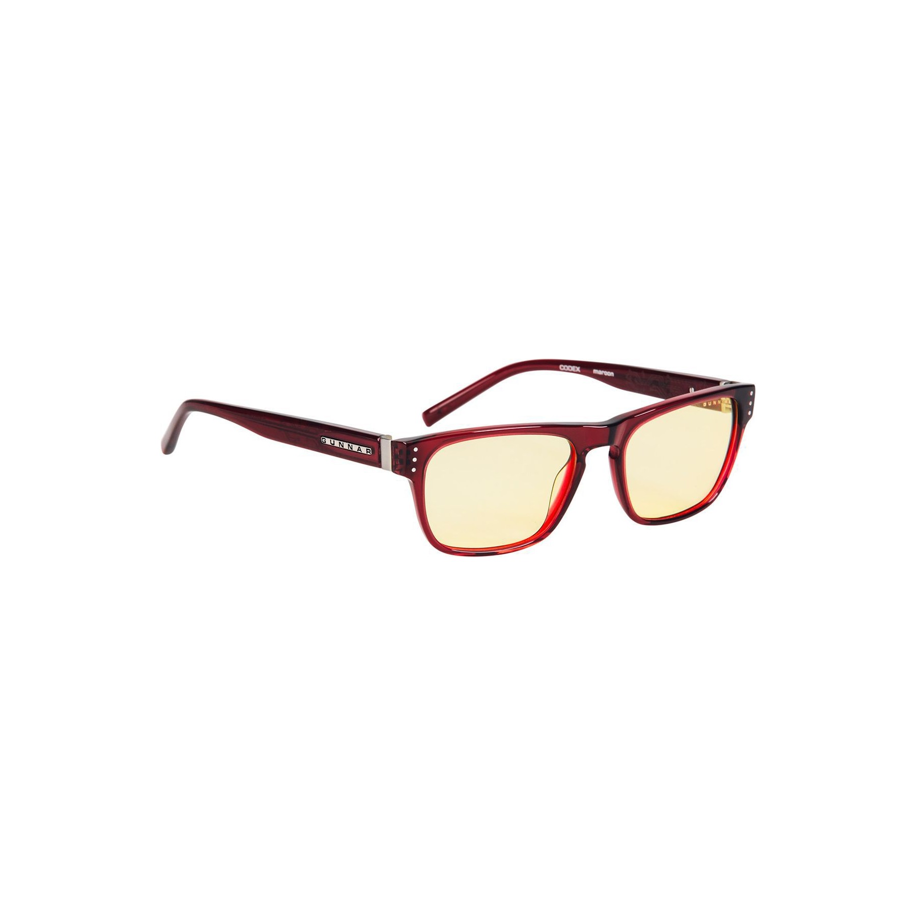 Lunette anti lumière bleue GUNNAR GUNNAR CODEX MAROON