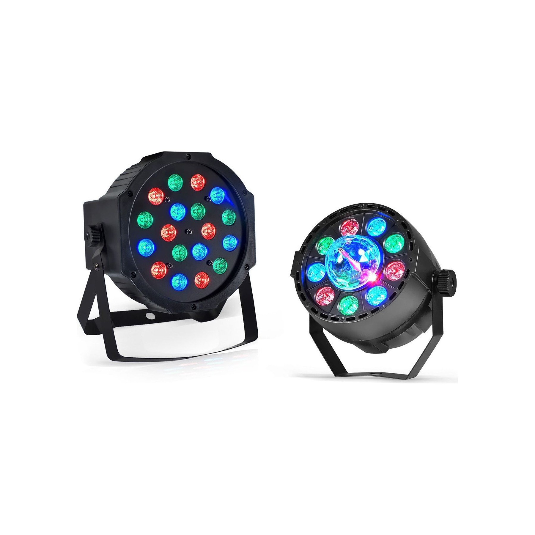 Jeu de lumières PUR LIGHT Project PAR LED/Proj PAR MINI+Dôme LED