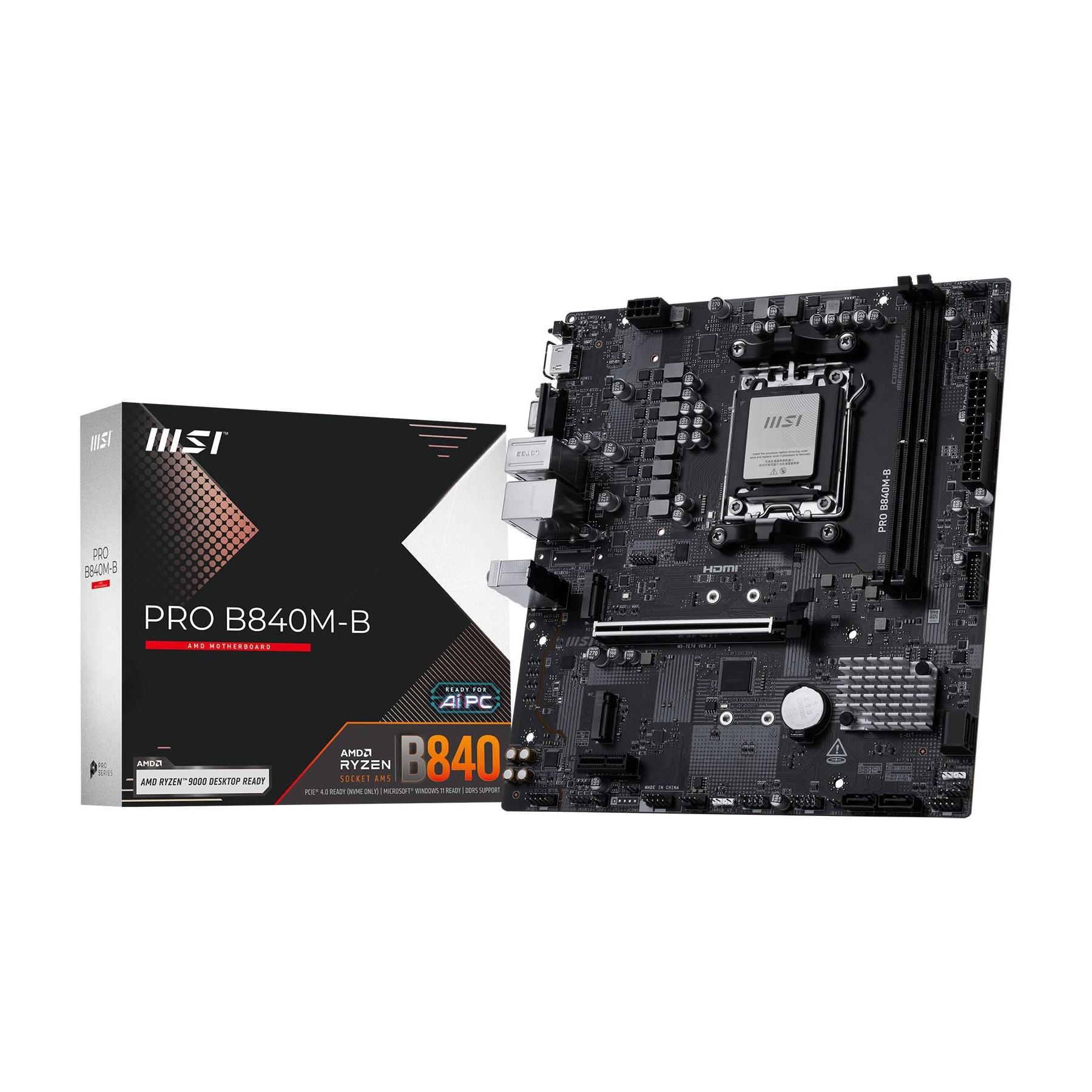 Carte mère MSI MSI PRO B840M-B