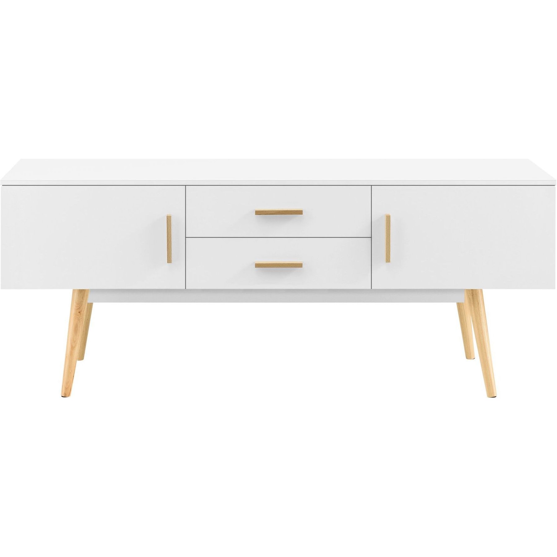 Meuble TV HELLOSHOP26 Meuble tv design support télé banc pieds
