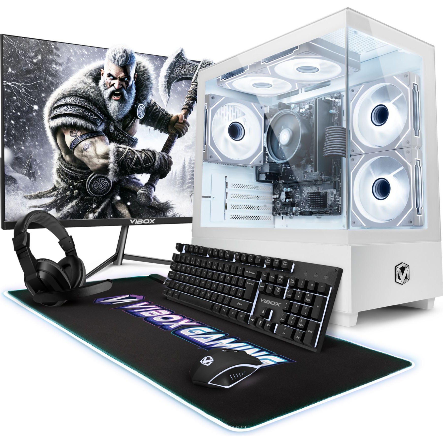 PC Gamer VIBOX 3200G • 16 Go • 500 Go SSD • Linux OS