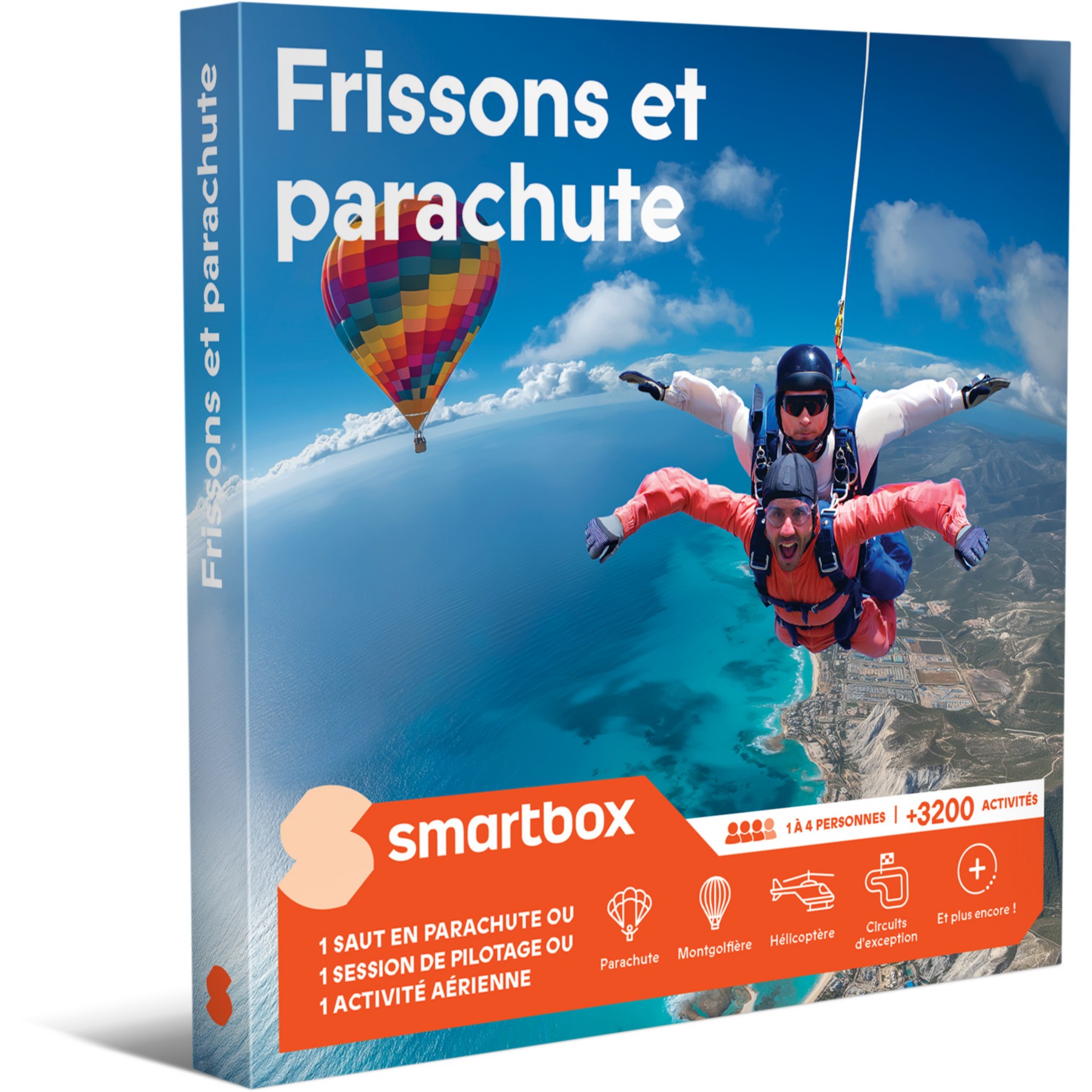 Coffret cadeau SMARTBOX Frissons et parachute