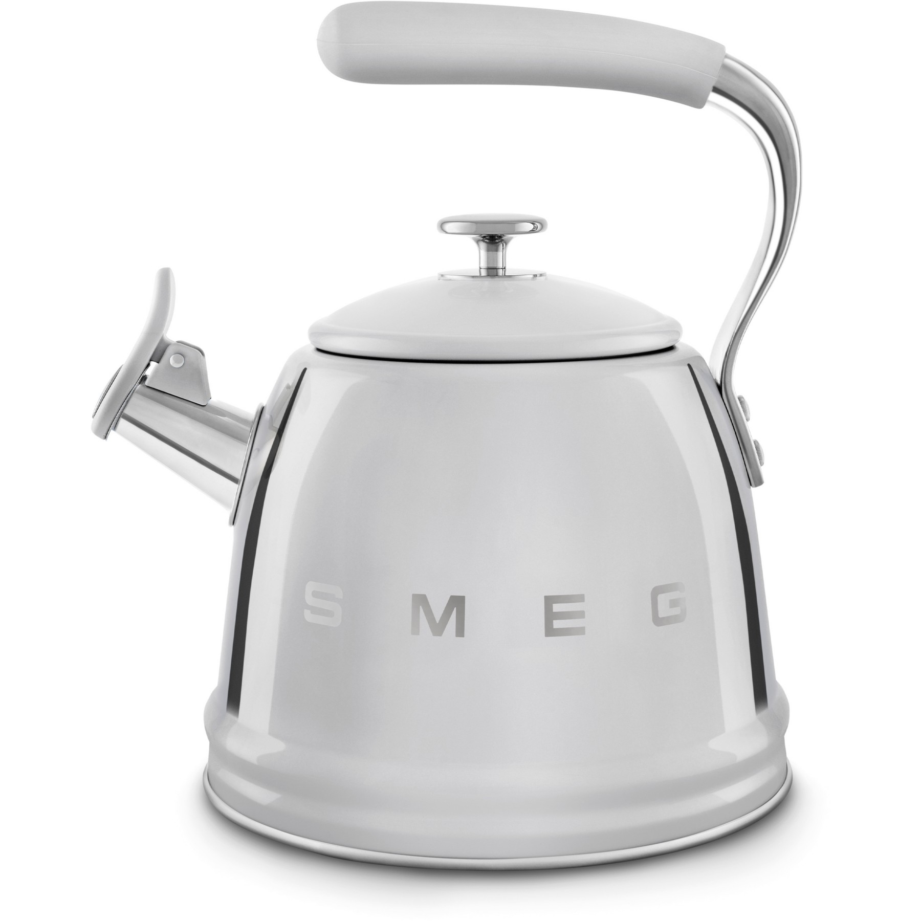 Bouilloire SMEG sifflante 2.3L Silver
