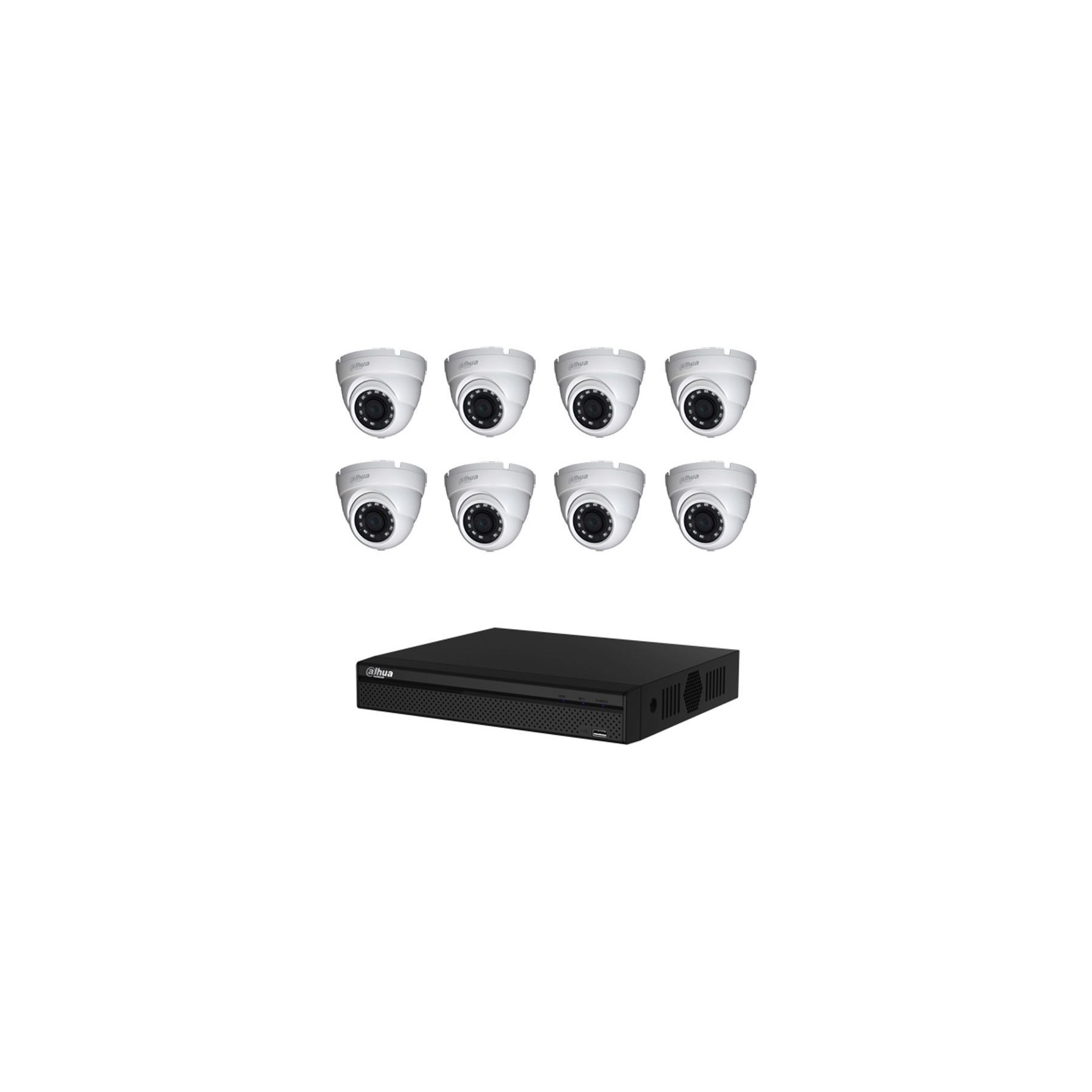 Caméra de sécurité DAHUA Pack de vidéosurveillance CVI 8 caméras