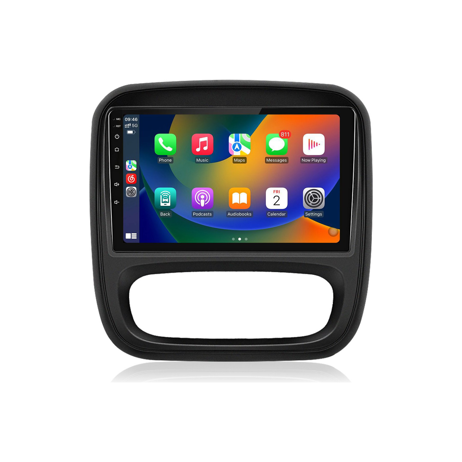 Autoradio connecté JUNSUN pour Renault Trafic 3 128GB Carplay