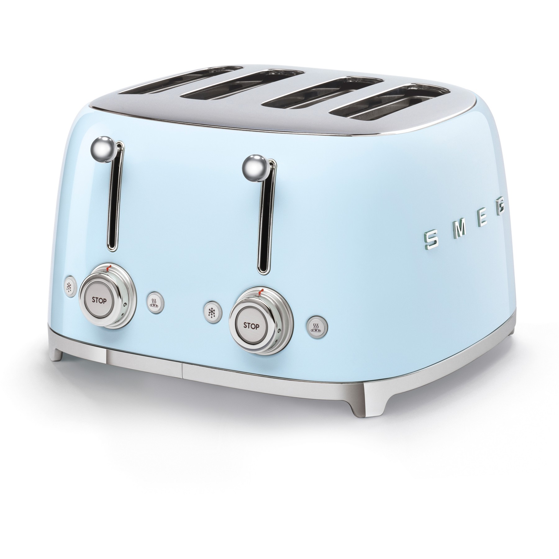 Grille-pain SMEG TSF03PBEU Bleu Azur