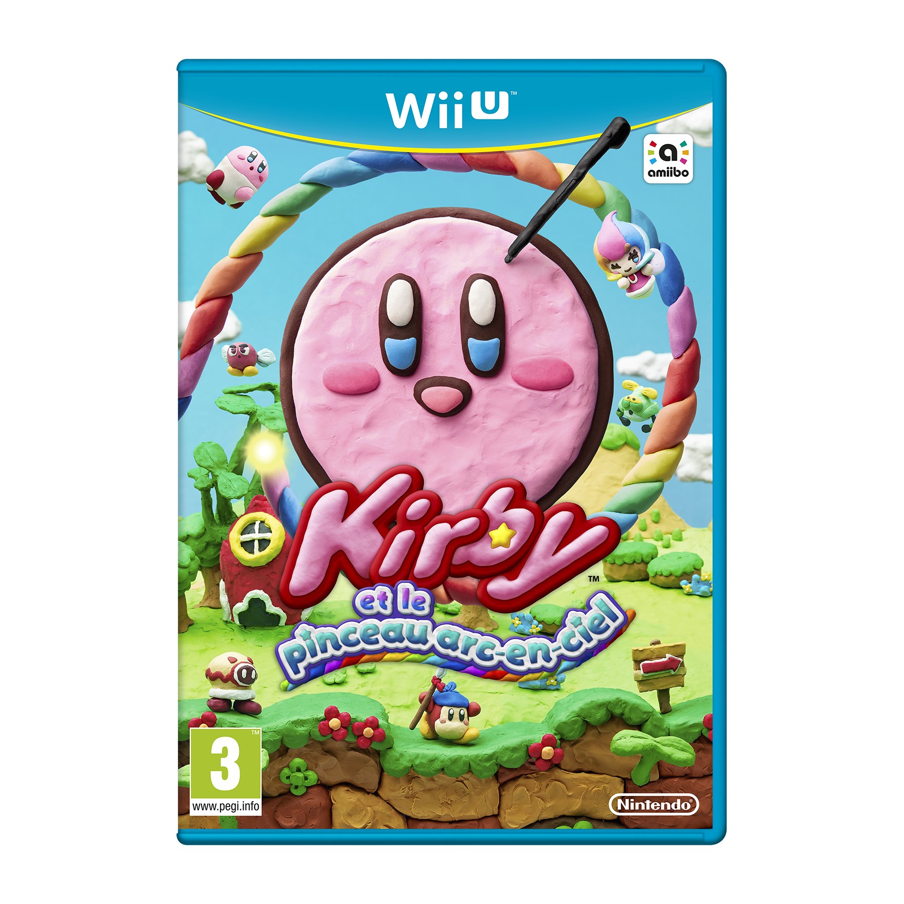 Jeu Wii U NINTENDO Kirby et le Pinceau Arc-en-ciel