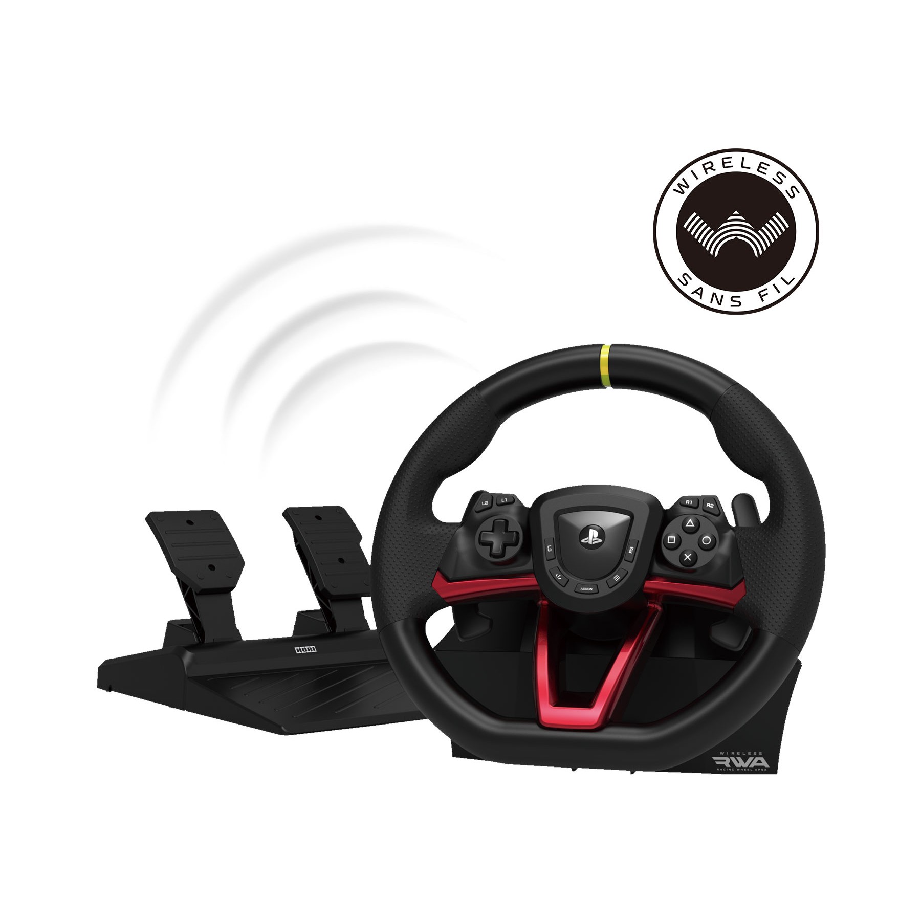 Volant + Pédalier HORI Apex sans fil PS5