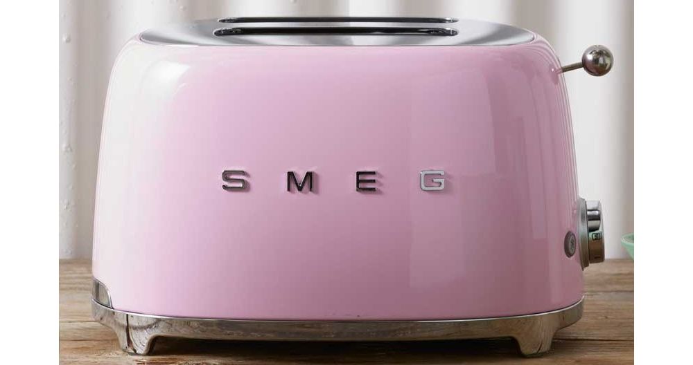 Grille-pain SMEG TSF01PKEU Rose