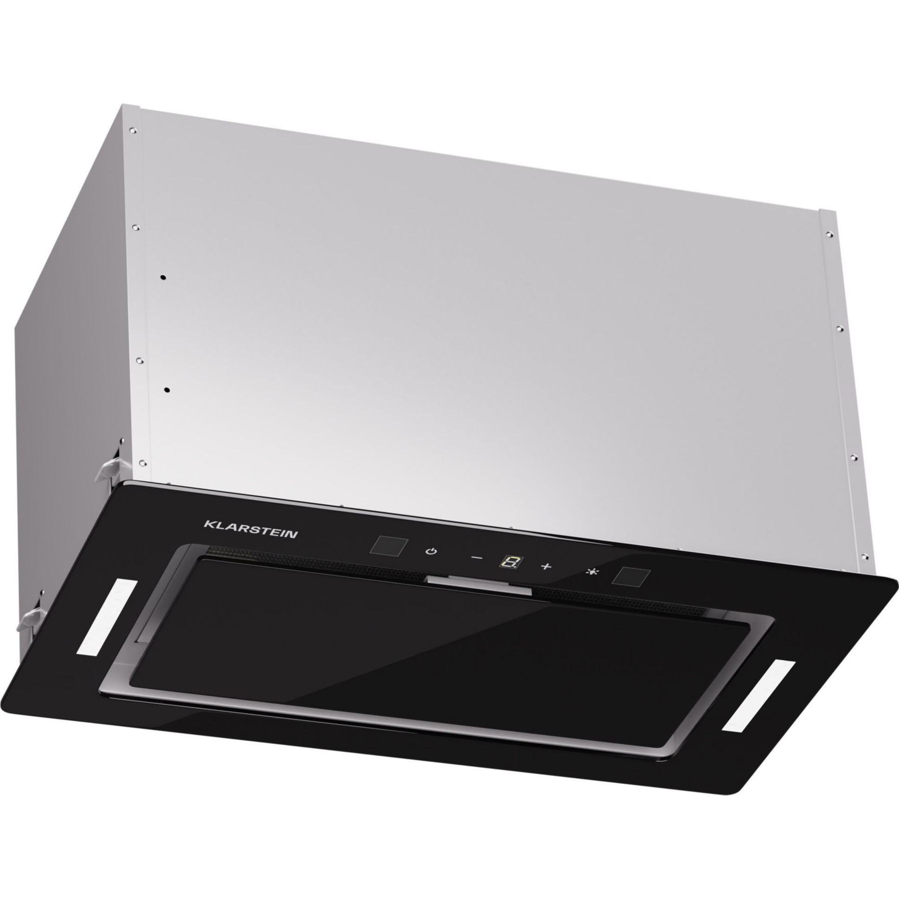 Hotte encastrable KLARSTEIN Hektor Eco 52 cm 466 m³/h verre A++ noir