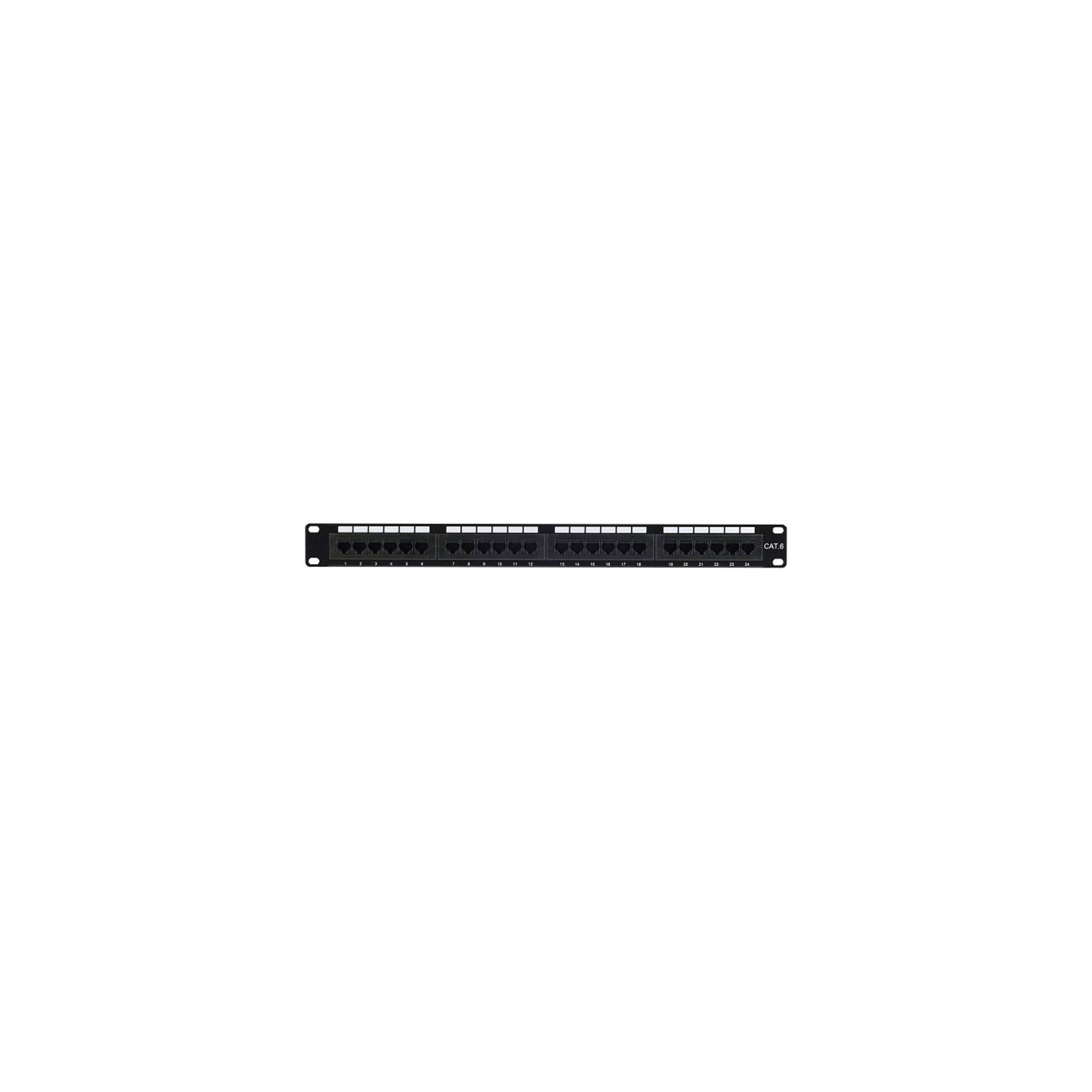 Accessoire rack CONECTICPLUS Panneau de brassage RJ45 24 Ports 19' 1U