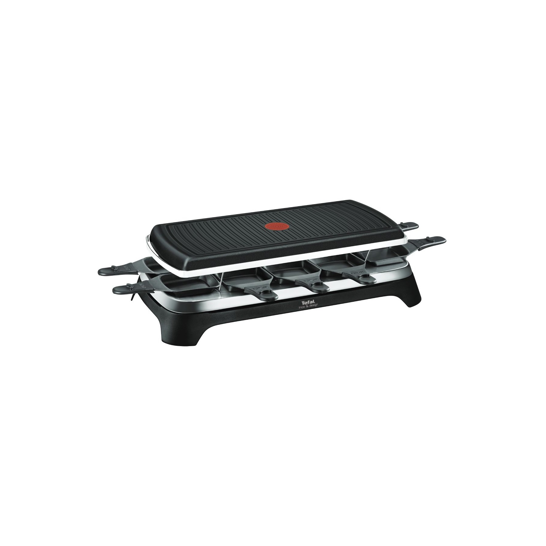 Raclette TEFAL inox & design RE458812