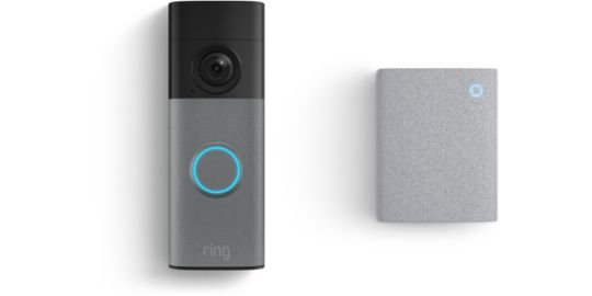 Judas connecté RING Doorbell (2nd Gen) Grise tachetée