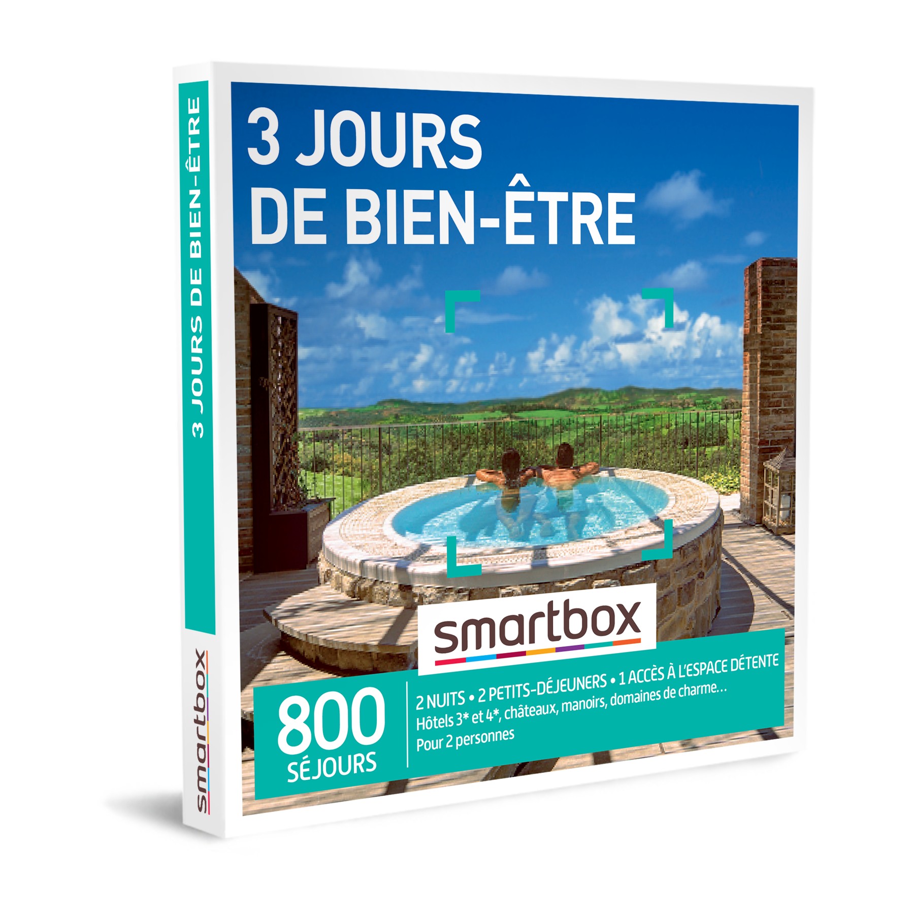 Coffret cadeau SMARTBOX 3 jours de bien-être