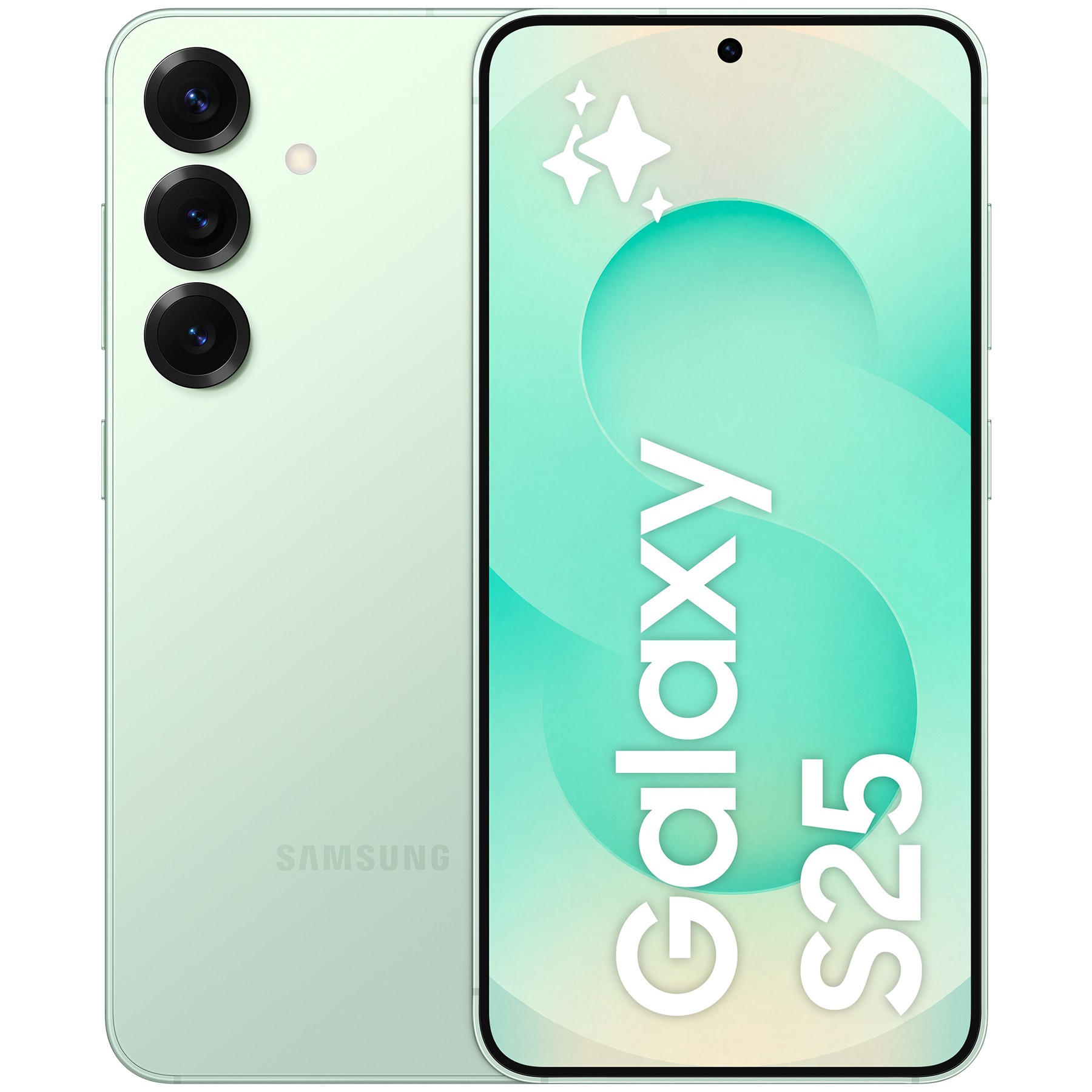 Smartphone SAMSUNG Galaxy S25 Vert d'eau 128Go 5G