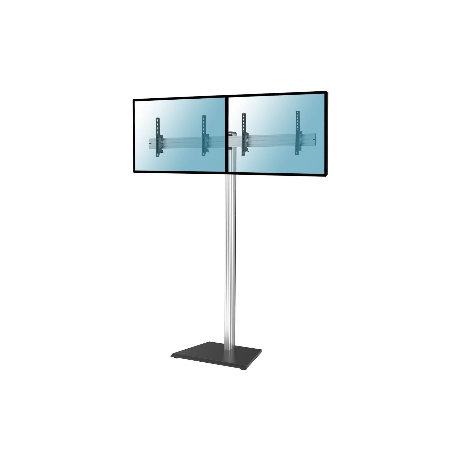 Pied TV KIMEX Pied pour 2 écrans TV 43" - 49", H 240cm