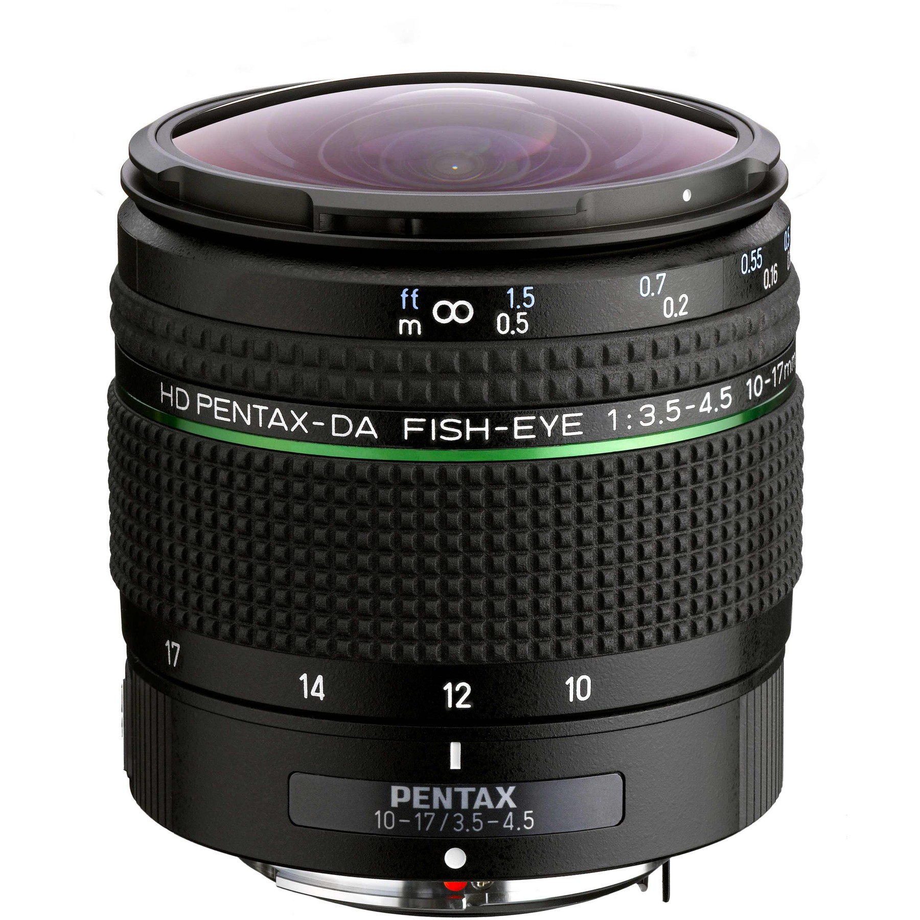 Objectif pour Reflex PENTAX HD DA10-17mm Fish-eye f/3.5-4.5 ED IF
