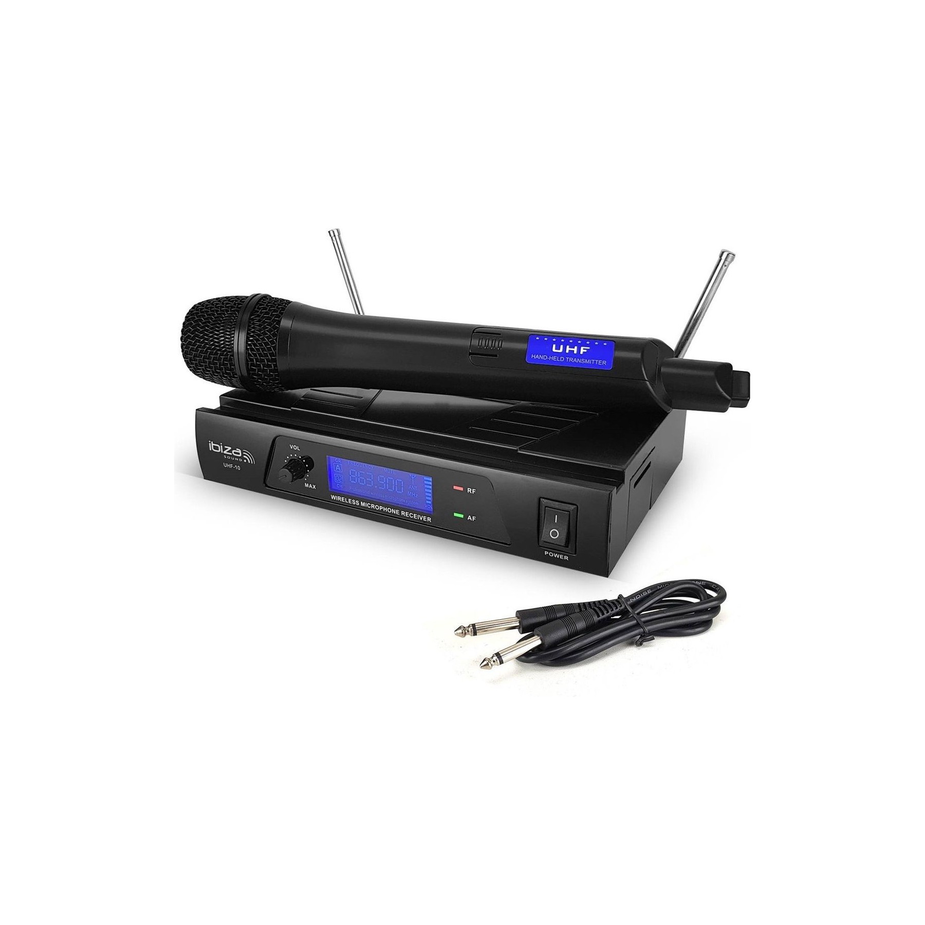 Micro IBIZA Système microphone UHF 1 Canal - 863.90M