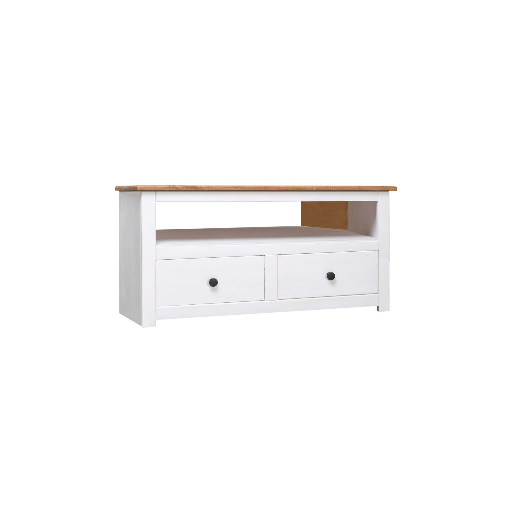Meuble TV HELLOSHOP26 Meuble TV multimédia étagère télévision