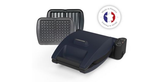 Gaufrier LAGRANGE premium gaufres bleu a