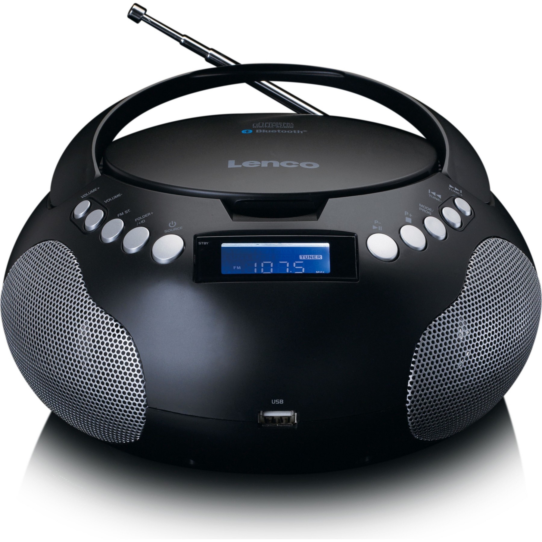Radio FM LENCO SCD-331BK