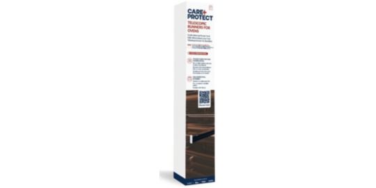Rails CARE+PROTECT téléscopiques pour four TITANIUM