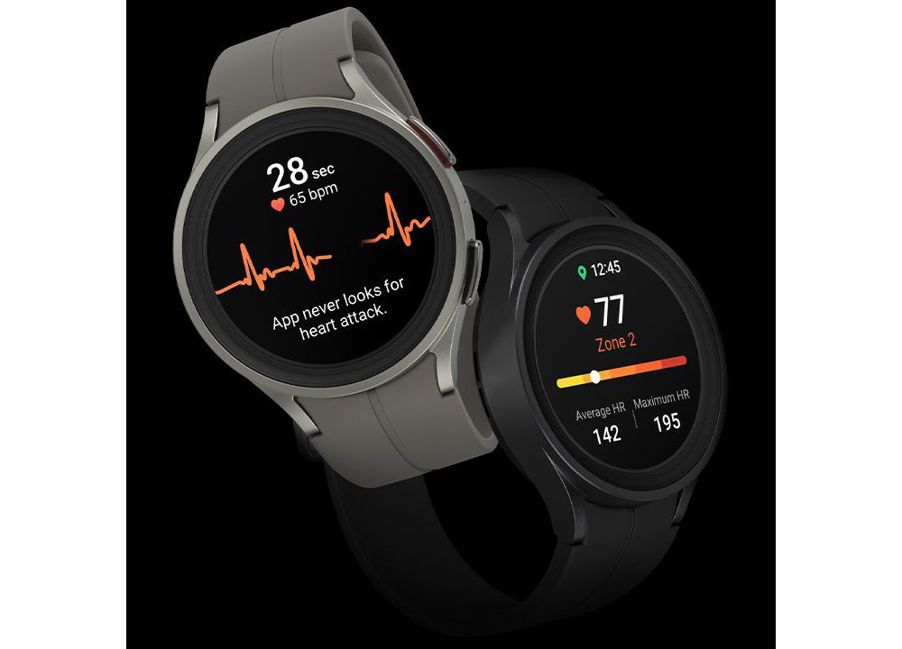 Montre connectée SAMSUNG Galaxy Watch5 Pro Noir 45mm 4G Reconditionné