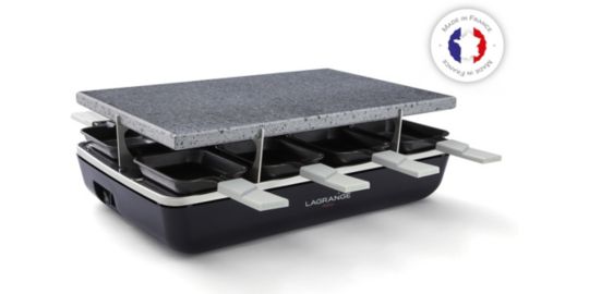 Raclette LAGRANGE element noir pierre de cuisson
