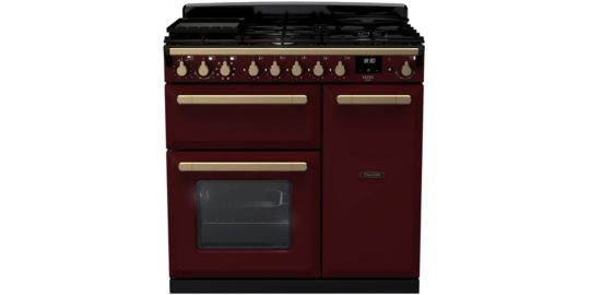 Piano de cuisson gaz FALCON ESTEL DELUXE TAB GAZ 90 CM BORDEAUX LAIT