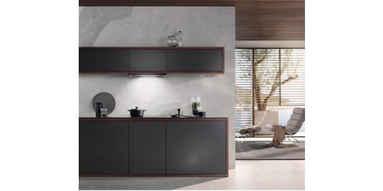 Hotte escamotable MIELE DAS 4630 Noir obsidien