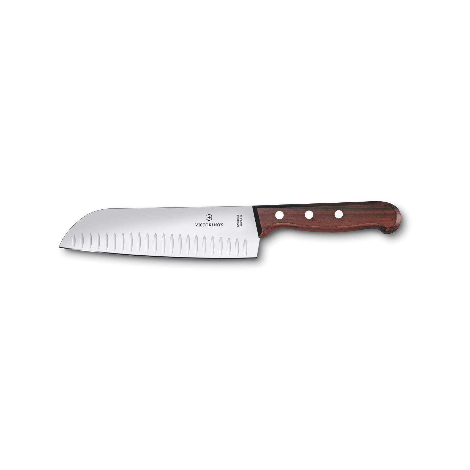 Couteau japonais VICTORINOX Santoku alveolee 17cm wood