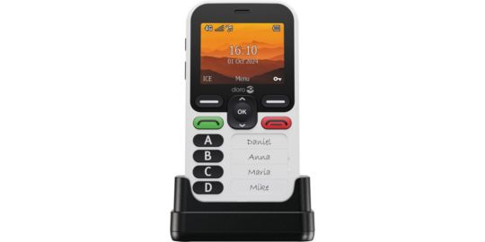 Téléphone portable DORO Leva X10 Blanc/Noir