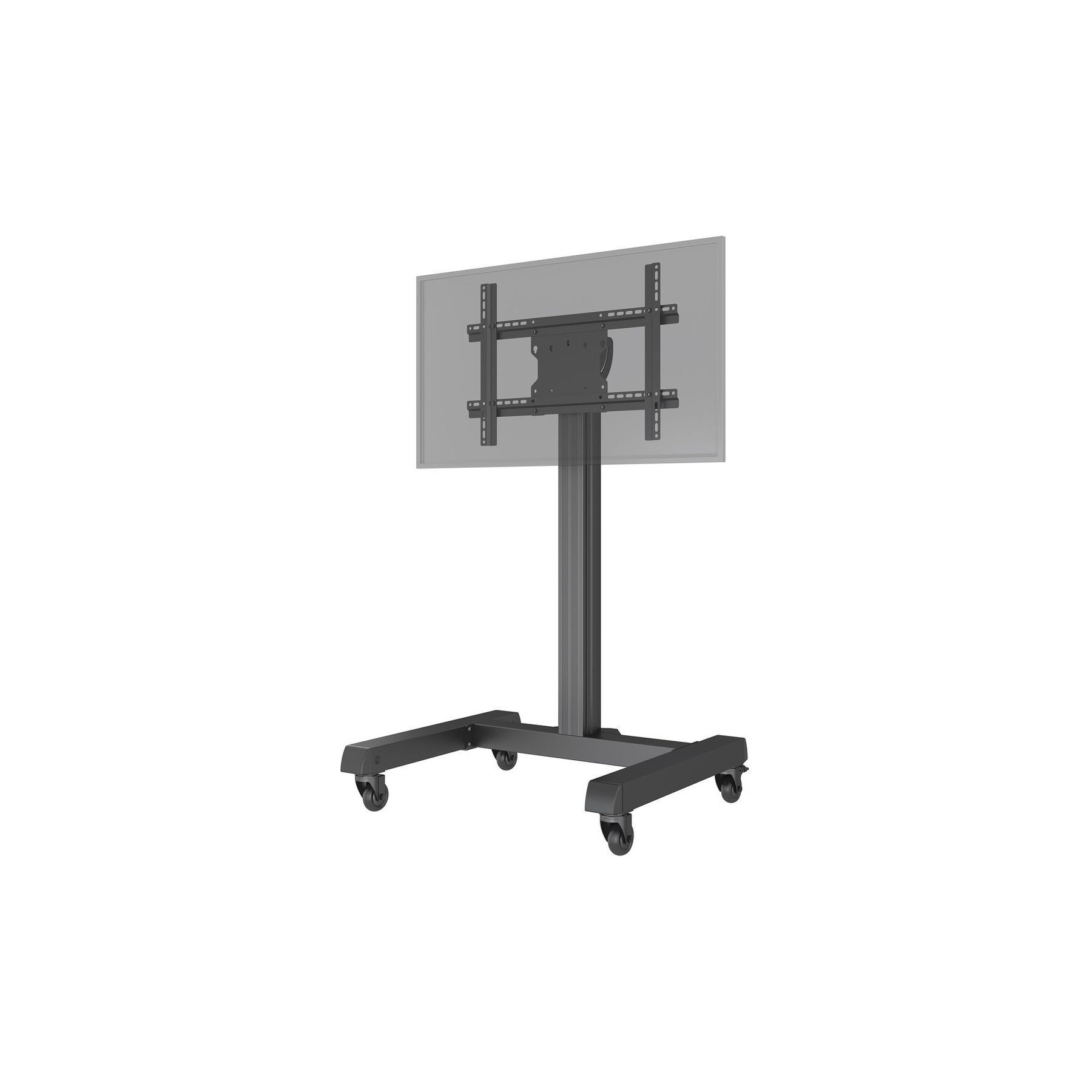 Pied TV KIMEX mobile pour écran 32"-75", Hauteur 118cm
