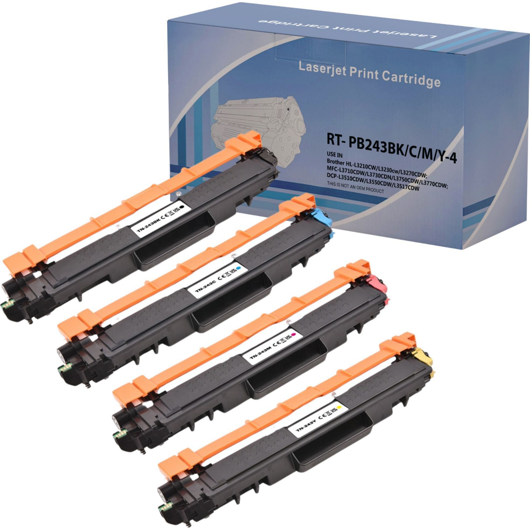 Toner PHONILLICO TN243/TN247 Pour Brother MFC DCP HL