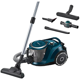Aspirateur sans sac BOSCH Pro family bleu BGS41FAM