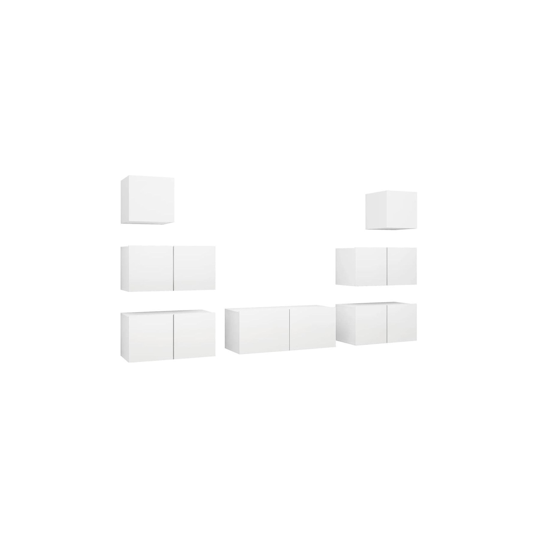 Meuble TV HELLOSHOP26 Ensemble de meubles armoire buffet TV té