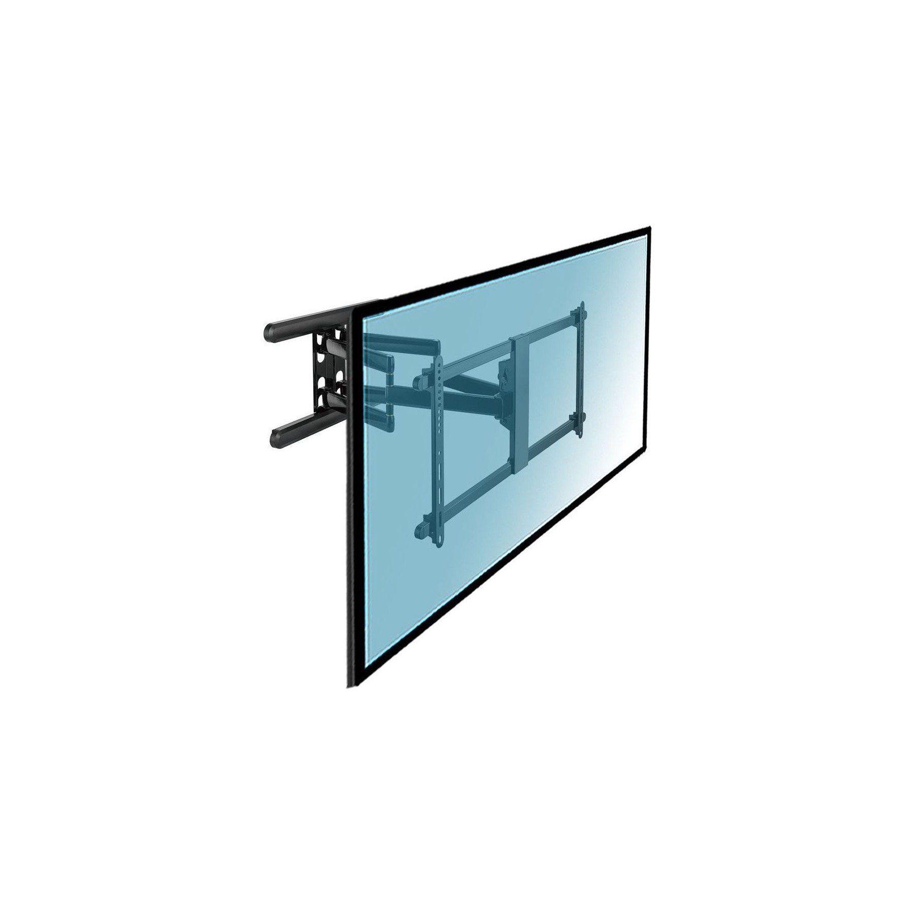 Support mural TV KIMEX orientable inclinable écran TV 43"-90"