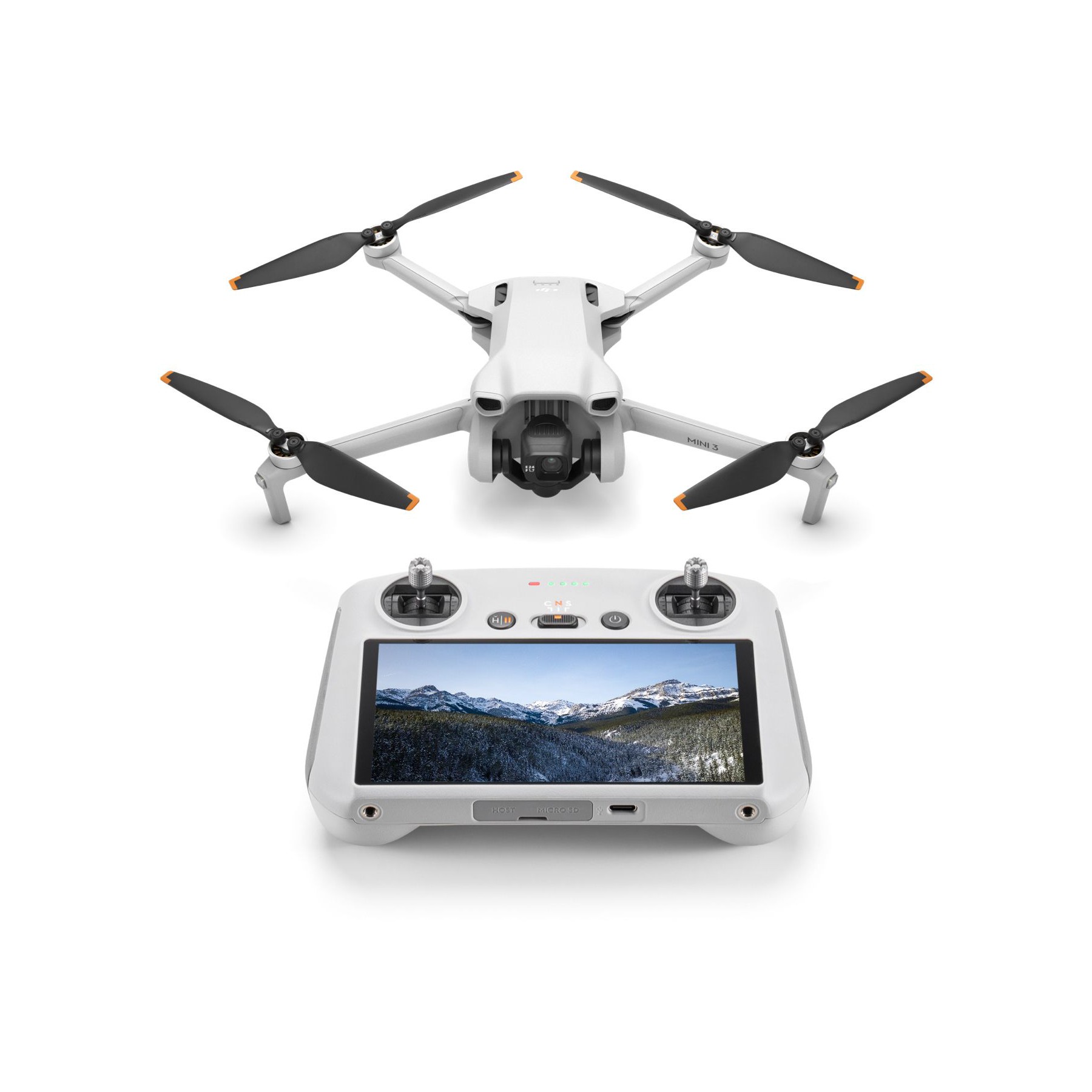 Drone DJI Mini 3 RC télécommande écran Reconditionné