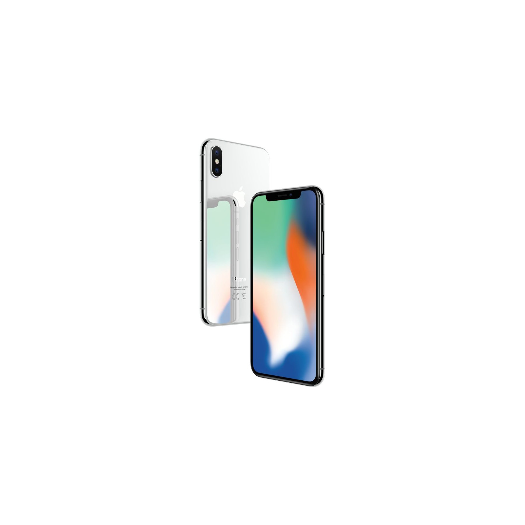 Smartphone APPLE iPhone X Argent 64 GO Reconditionné