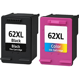 Cartouche d'encre SHOP-STORY Pack de Cartouches Compatibles HP 62XL p