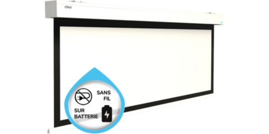 Ecran de projection ORAY ESQUAR 164x292