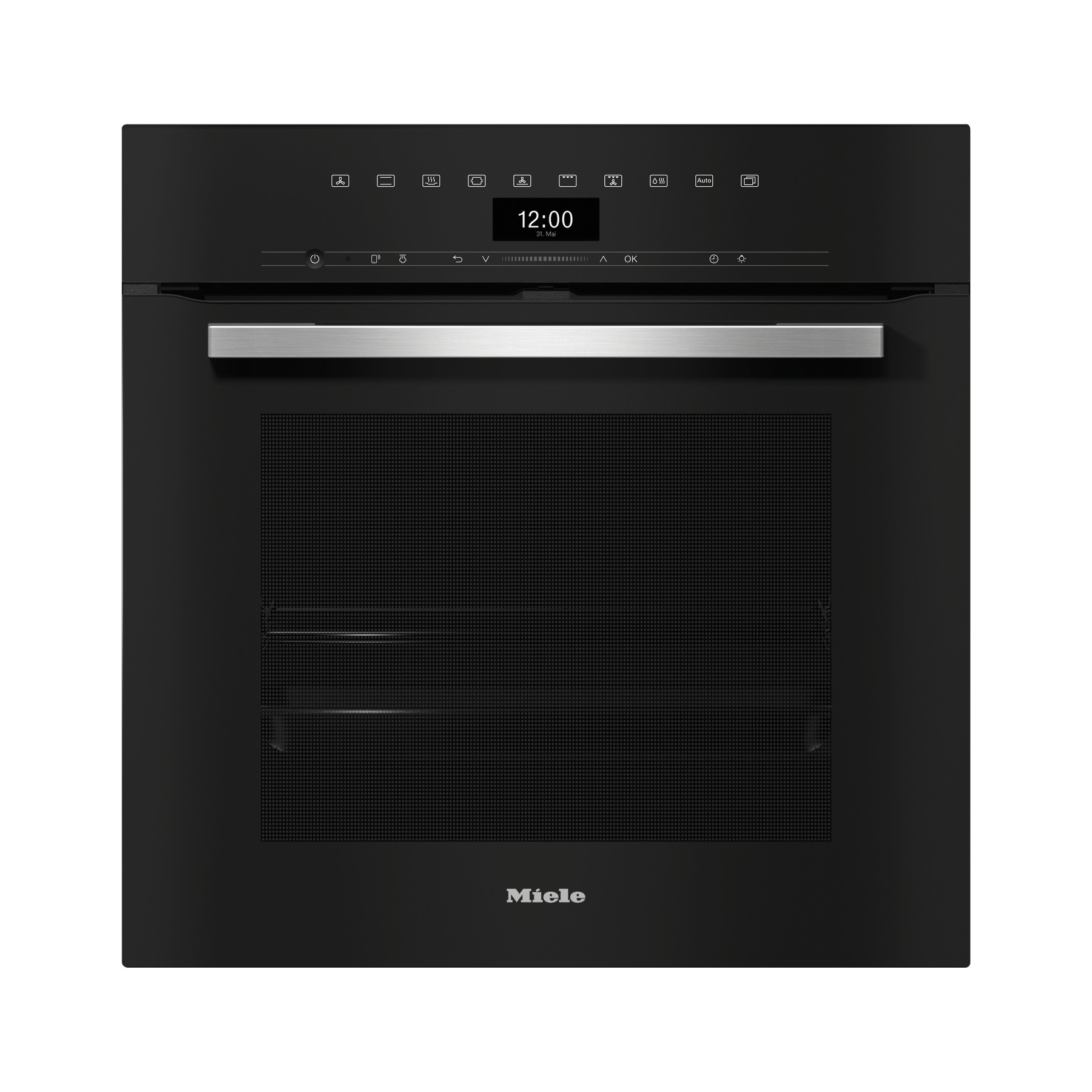 Four encastrable fonction vapeur MIELE DGC 7351 - Combiné vapeur - Chaleur tournante - Porte froide - Rails télescopiques