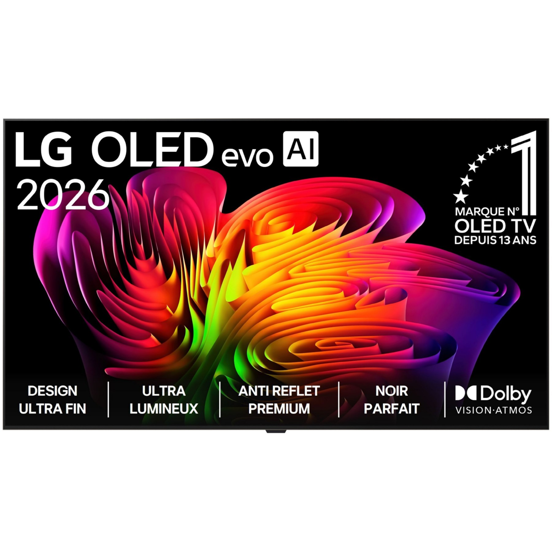 TV OLED LG 83W6 (2026) 83" (210 cm) 4K Ultra HD - Expérience Cinéma & Gaming, boîtier déporté (câble invisible)