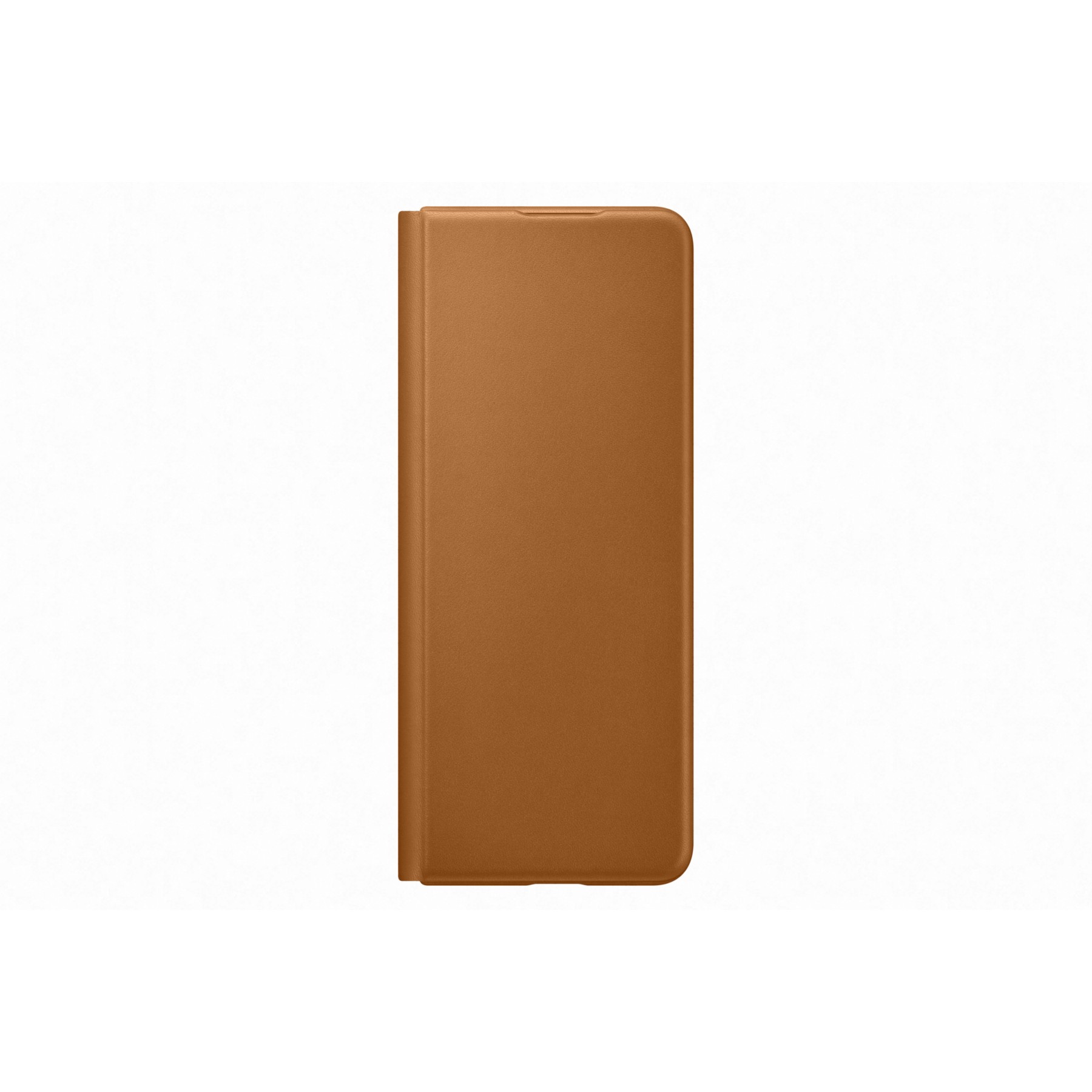 Coque SAMSUNG Z Fold 3 Cuir marron clair