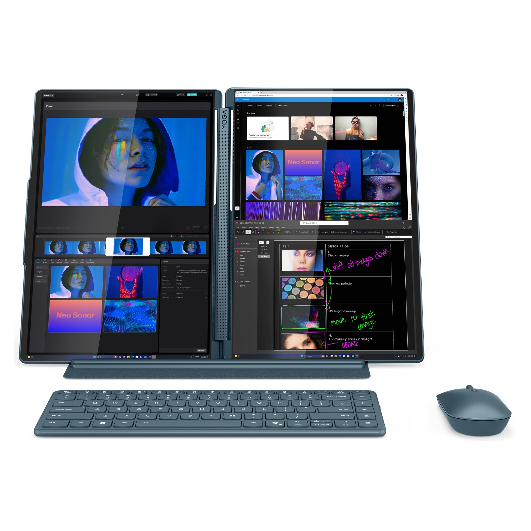 PC Hybride LENOVO Yoga Book 9 14IAH10