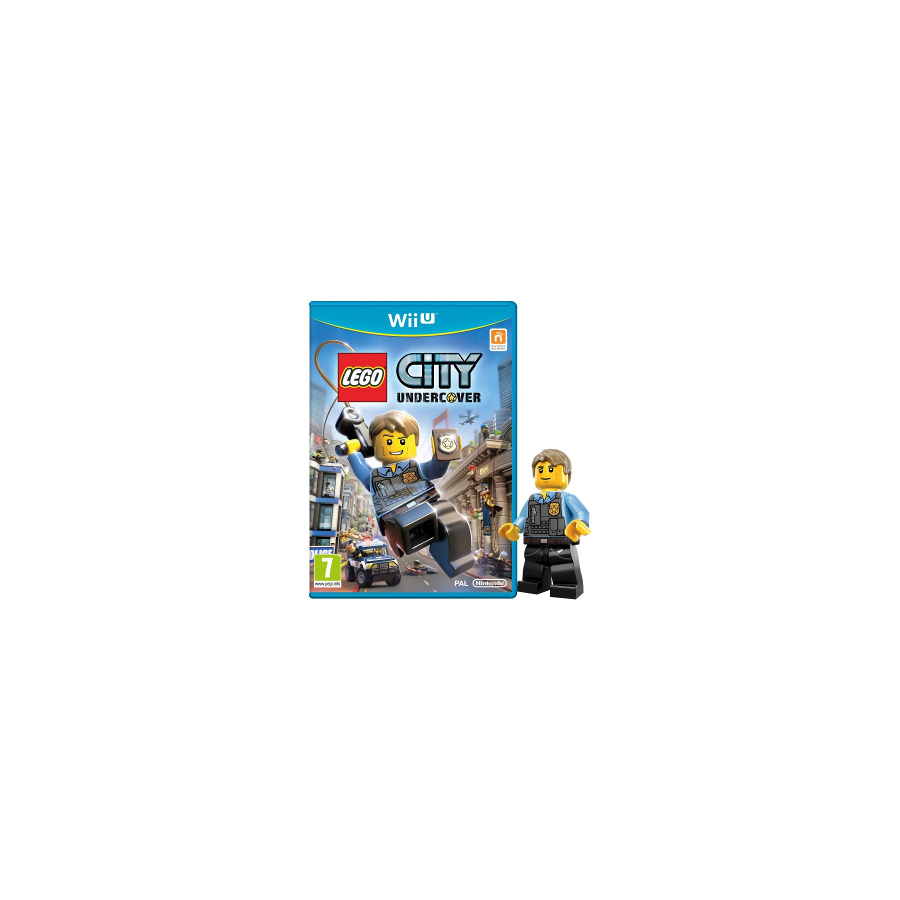 Jeu Wii U NINTENDO Lego City Undercover + Figurine