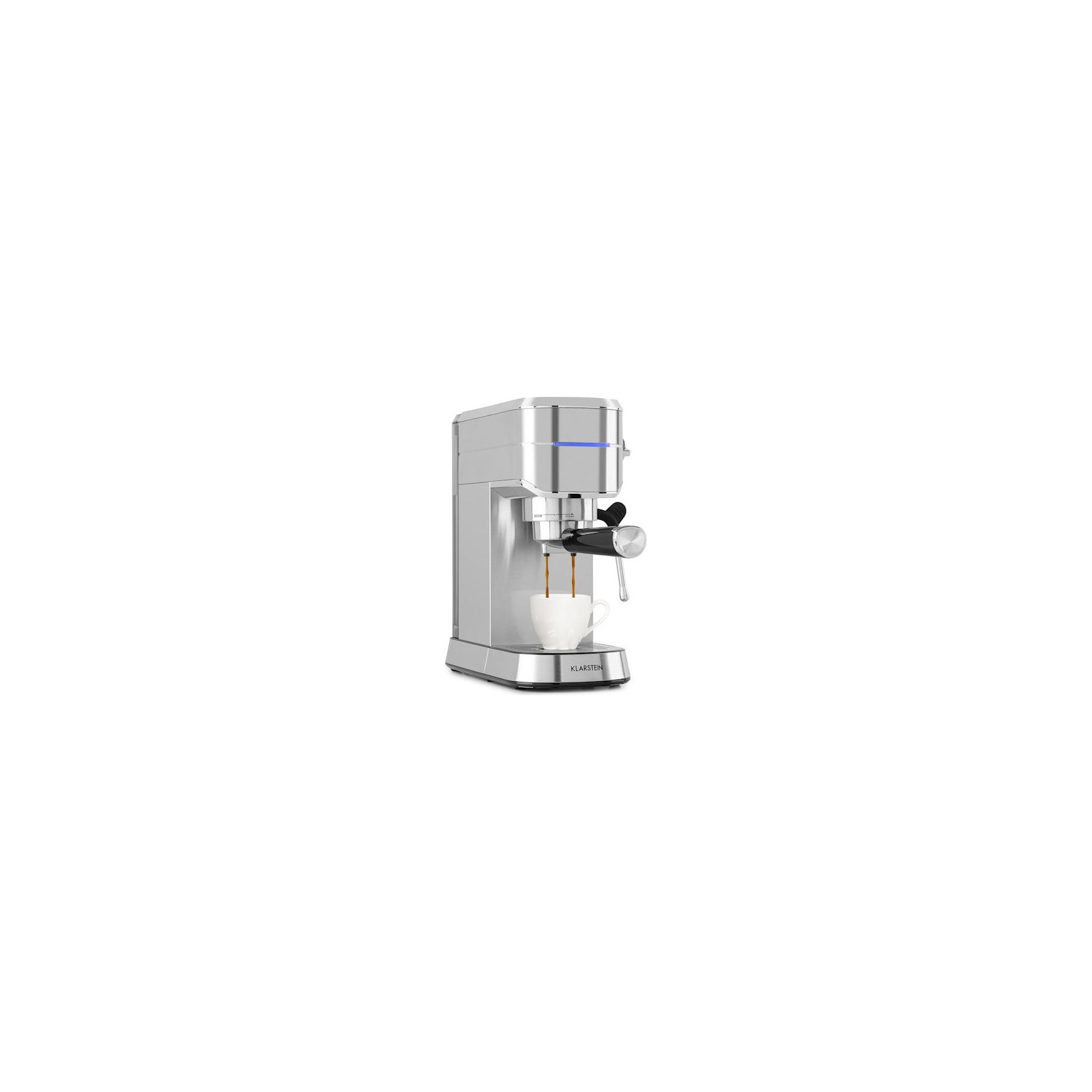 Machine à expresso KLARSTEIN Futura 1450W 1,25L - Argent